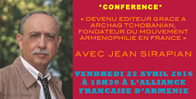 Rencontres Francophones d’Erevan : conférence de J. Sirapian