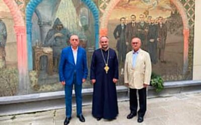 Rencontre Institut Tchobanian – Primat de l’Eglise arménienne apostolique