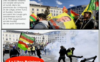 Les agressions commises par des racistes turcs en Belgique